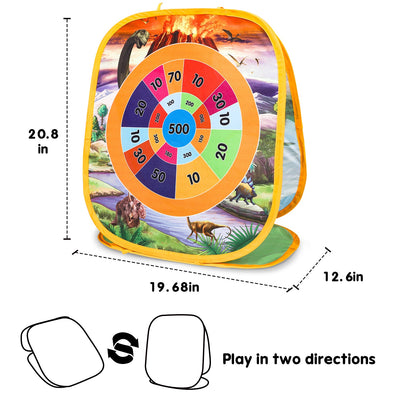 Fidtoy Ocean Bean Bag Toss Game 2 in 1 Outdoor Kids Game
