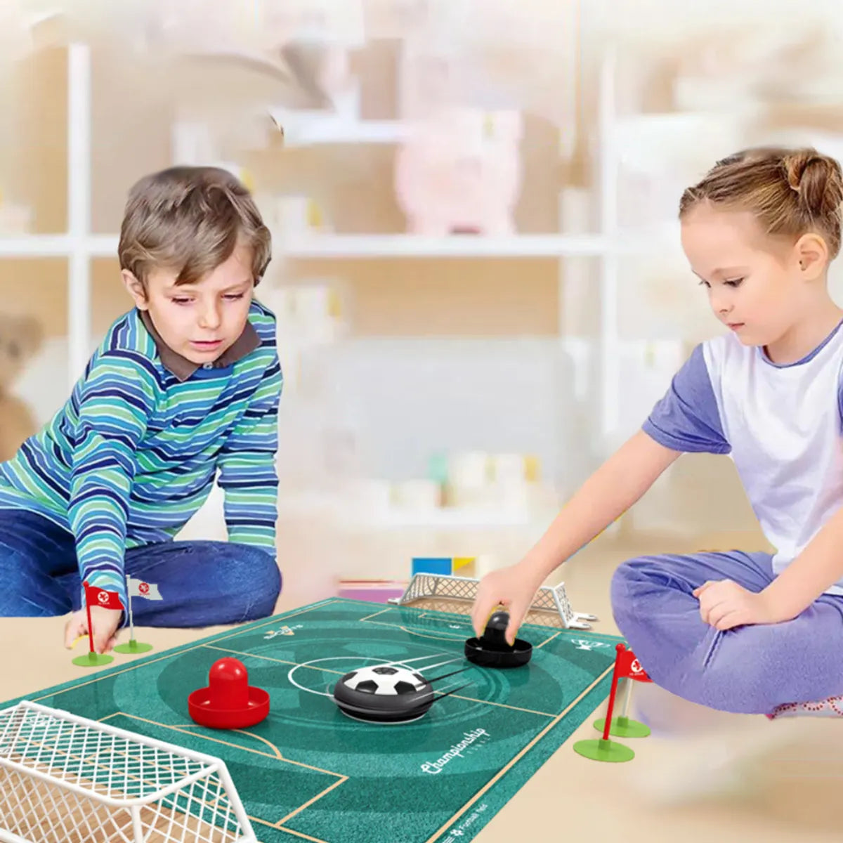 Air Foosball Court Hand Play for Two Players - 50B