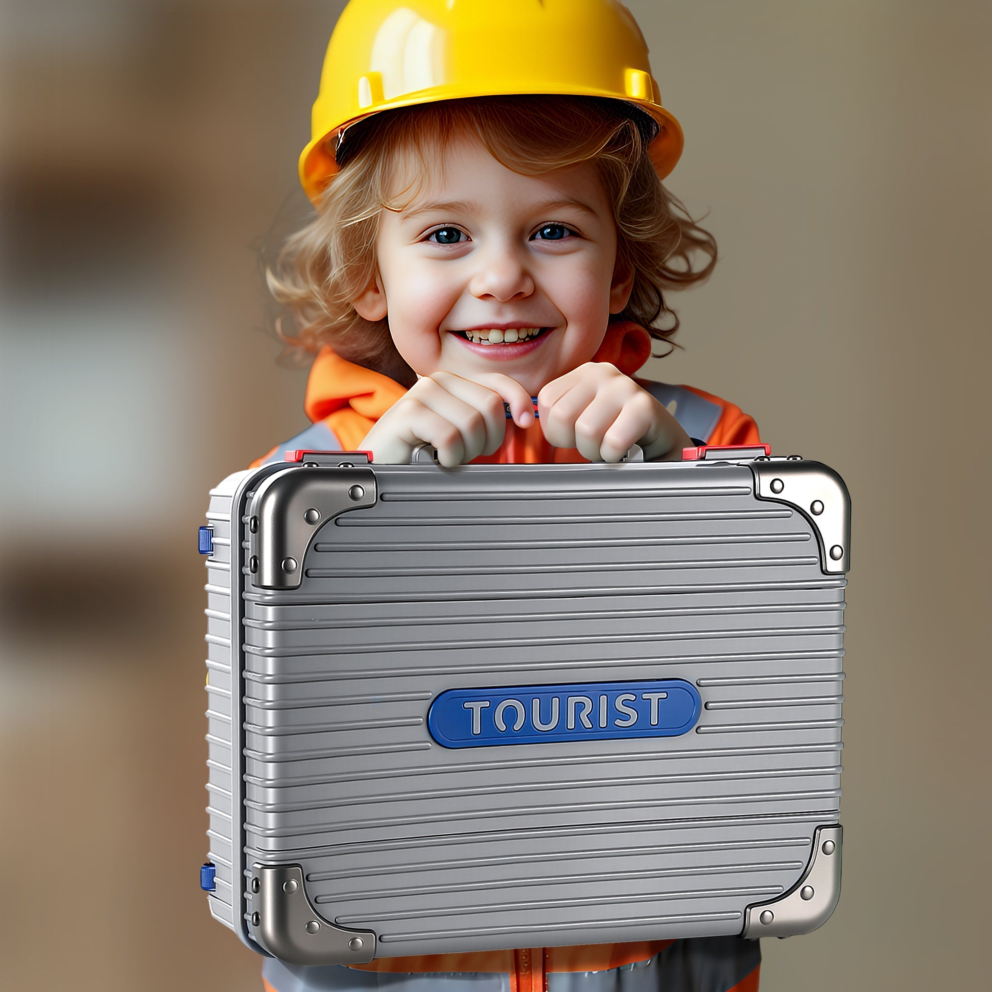 Fidtoy Kids Juego de Banco de Herramientas de Juguete de Construcción para Niños
