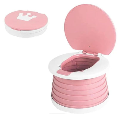 Entrenador de orinal portátil y plegable
