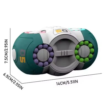 UFO Magic Bean 8 Sided Rotation Fidget Challenge Toy - 839