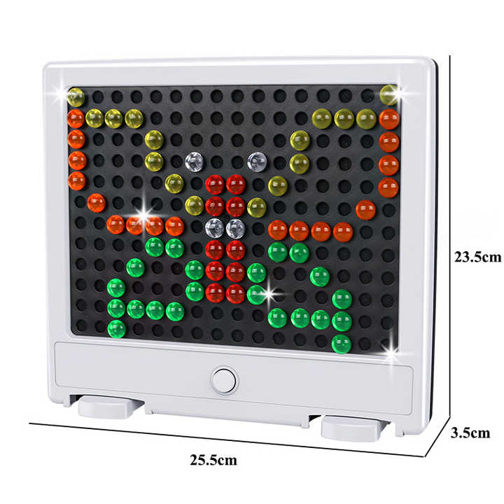 Glow the Light Peg Board Bead Kit - 111