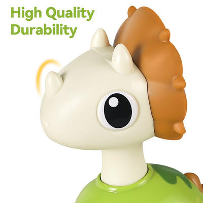 Mini-voitures dinosaures Fidtoy à pousser