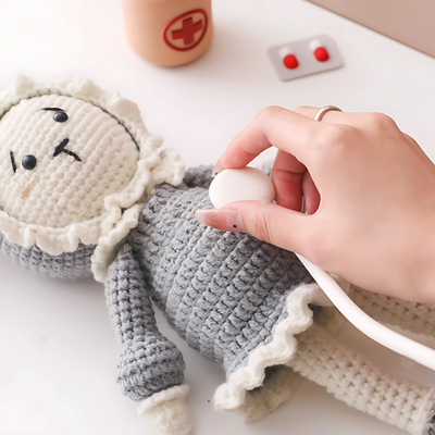 Kit de Jeu de Docteur pour Enfants – Kit Médical Montessori et Jouet d'Imitation pour Tout-Petits