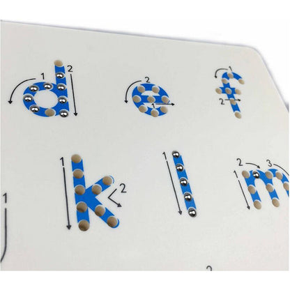 Alphabet Magnetic Bead Board - Fine Motor Toys For Children