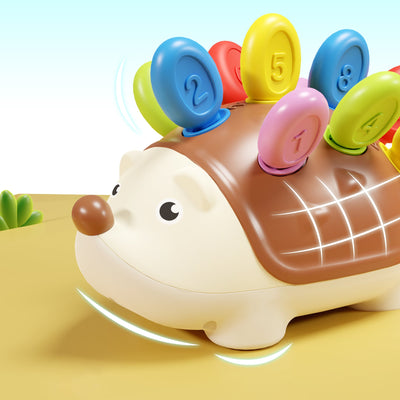 Juguete de clasificación de motricidad fina Fidtoy Hedgehog para niños pequeños
