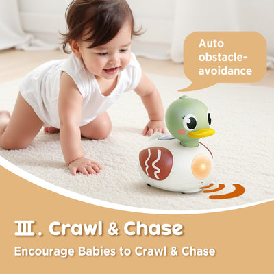 Fidtoy Baby Musical Duck Toy with Light and Sound