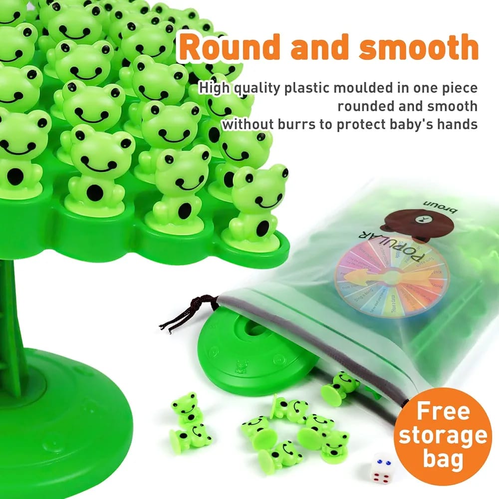 Juego familiar de desafío Árbol equilibrista de ranas - 153