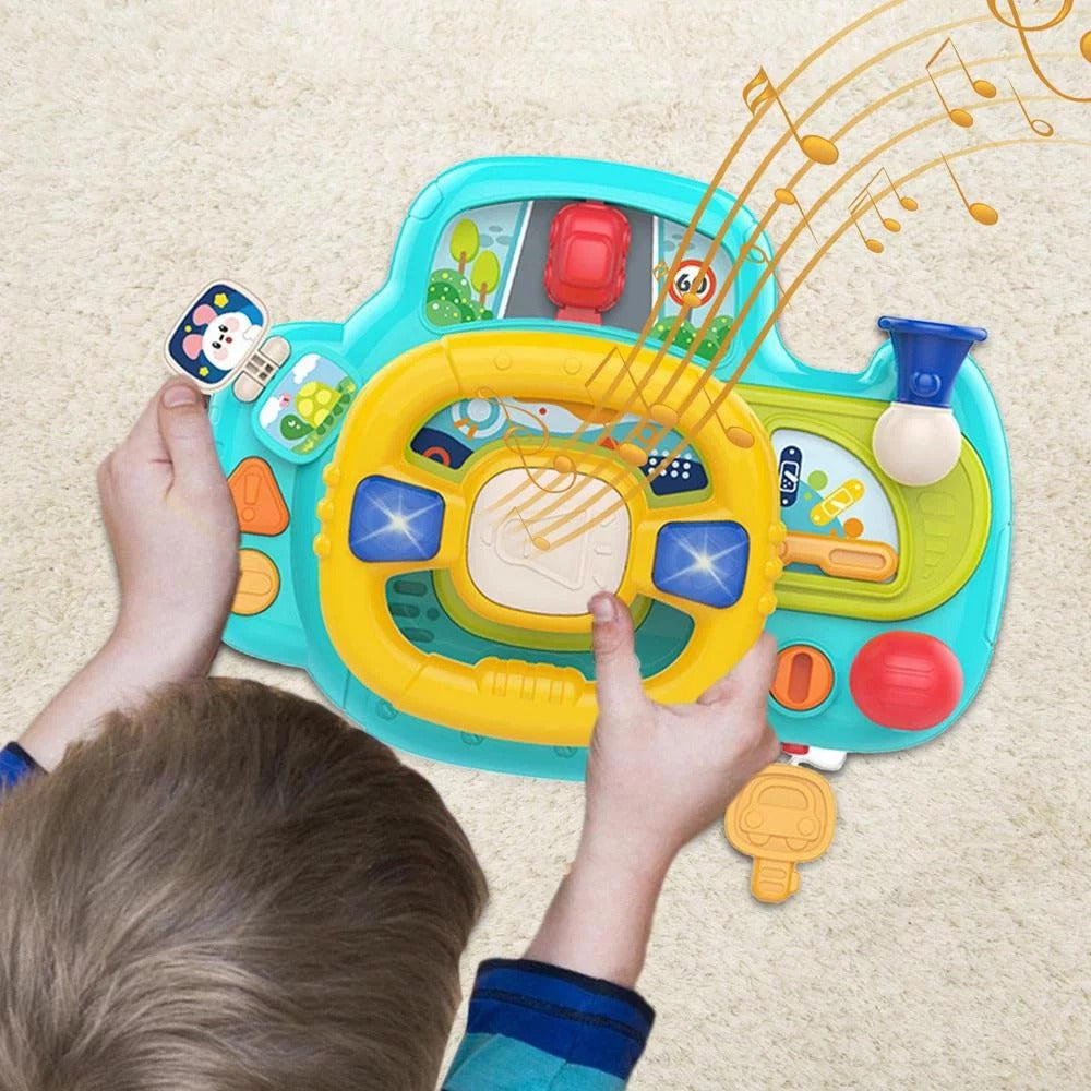 Kit de jeu interactif avec volant de navigation et pont - 541