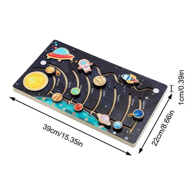 Montessori Solar System Board