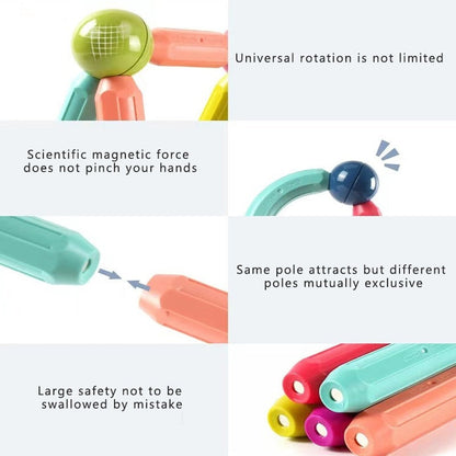 Pop Magnetic Construction Kit 25 Pieces - 525