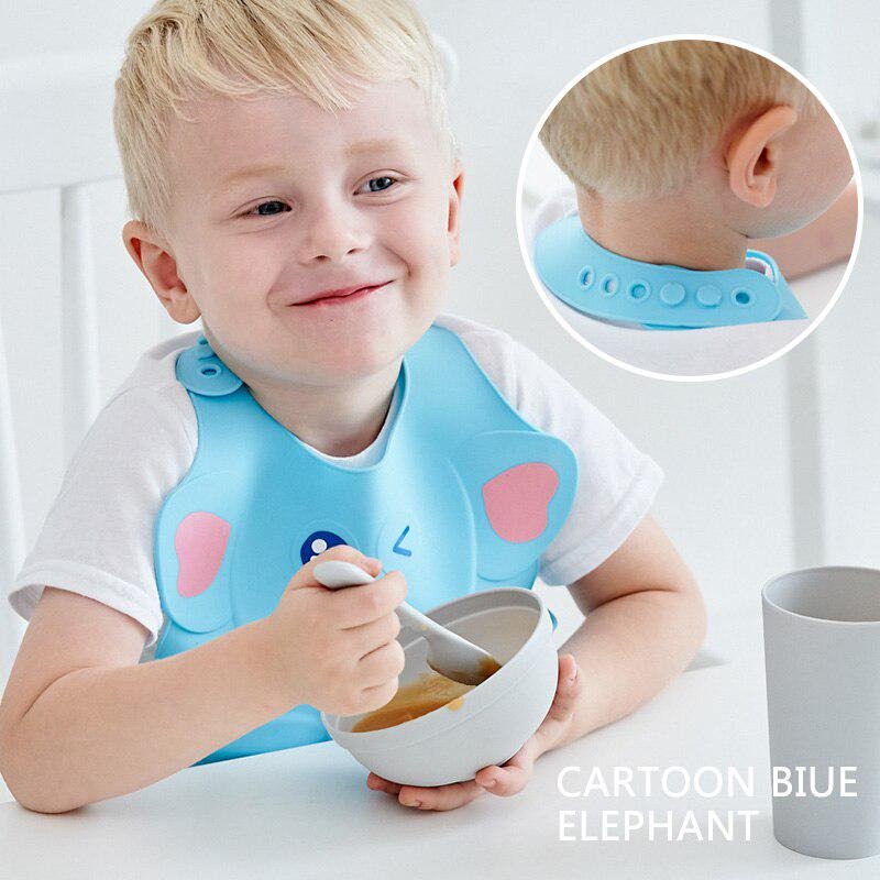 Waterproof Silicone Baby Bibs Random Characters - 390