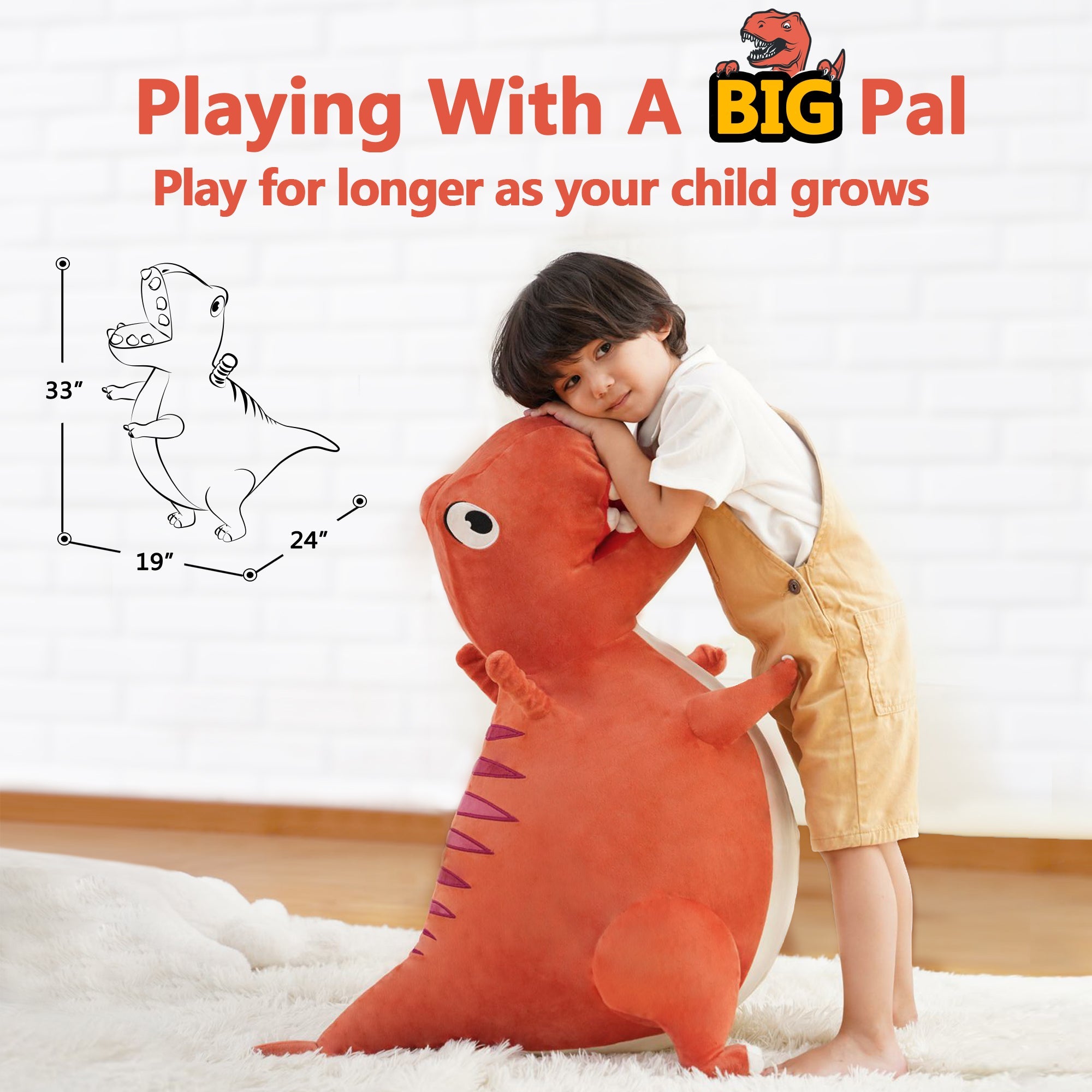 Bouncy Pals T-REX Dinosaur