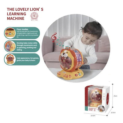 Cute Lion Learning Machine Play Set - 04W