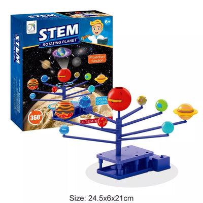 Kit DIY Planètes Rotatives et Projecteur de Planètes STEM - 553