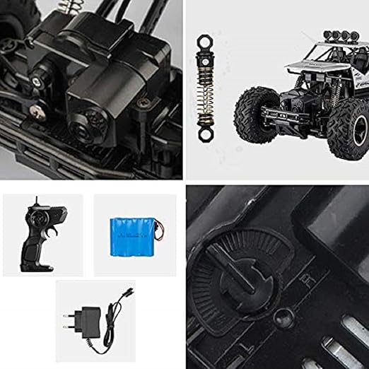 Rock Crawler 1:16 Scale Off-Road Monster Truck – Alloy Body with Remote Control | Bacha Toys