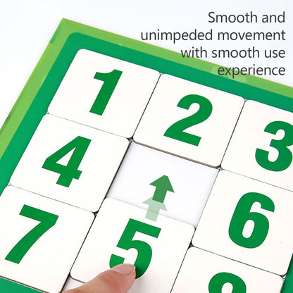Sliding Puzzle - Magnetic Puzzle by Number for Kids | Puzzle Slide Number,r Puzzle Brain Teaser Toy Tangram Jigsaw Intelligence Puzzle Gift for Party