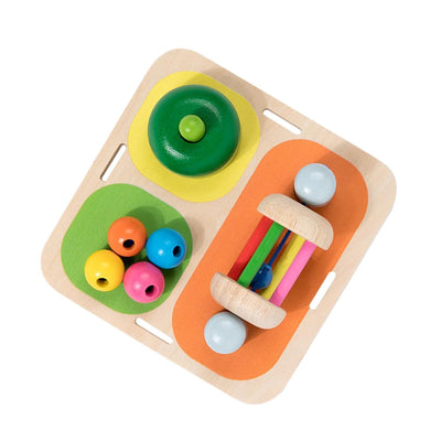 Jouets sensoriels Busy Board Entraînement à la coordination pour bébés Cadeaux de voyage pour enfants
