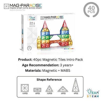 Magnetic Tiles and Marble Run Variety Packs