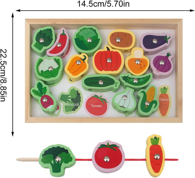 PHASZ Juego de Varillas magnéticas, Juego de Pesca para niños pequeños 2 en 1, Seguro e inofensivo, Set de Pesca Navidad Pascua Regalo de cumpleaños para niños y niñas