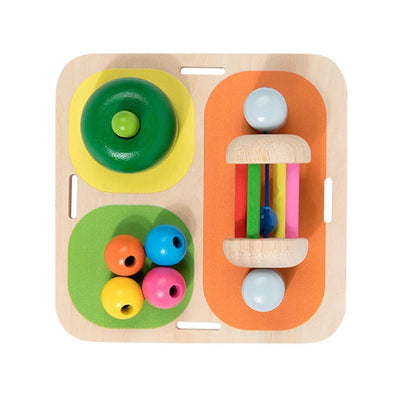 Jouets sensoriels Busy Board Entraînement à la coordination pour bébés Cadeaux de voyage pour enfants