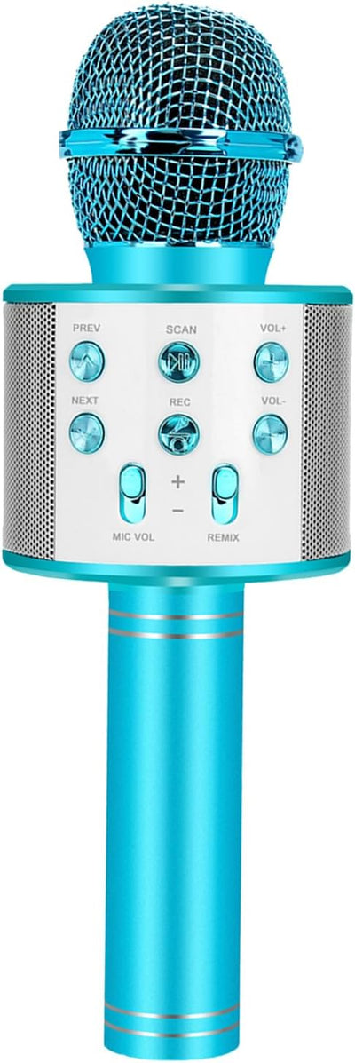 Fidtoy Wireless Bluetooth Karaoke Microphone for Kids & Adults