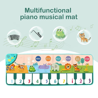 Fidtoy Musical Piano Mat for Toddlers – Interactive Learning and Dance Floor Toy