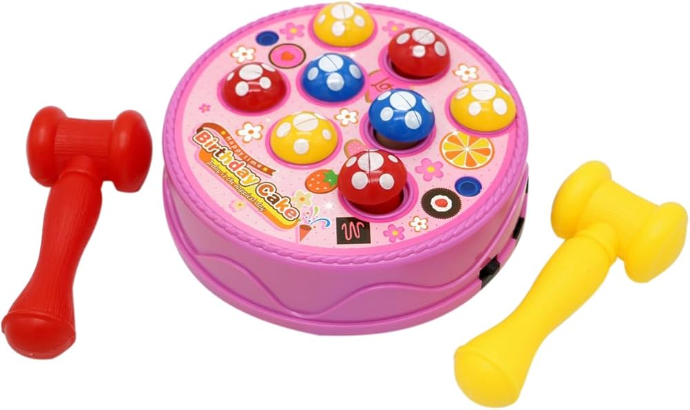 Musical Hammering Pinball Birthday Cake Game