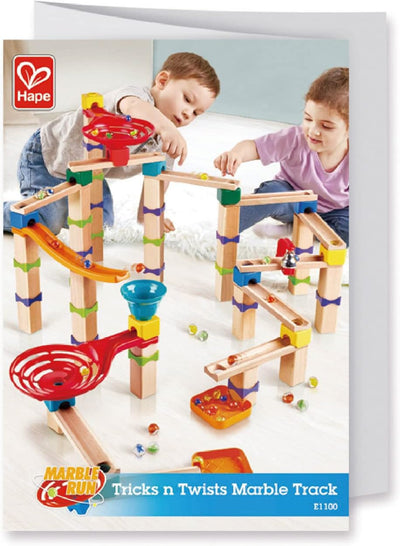 Fidtoy Marble Run Pista de Carreras de Canicas DIY para Niños de 3+ años