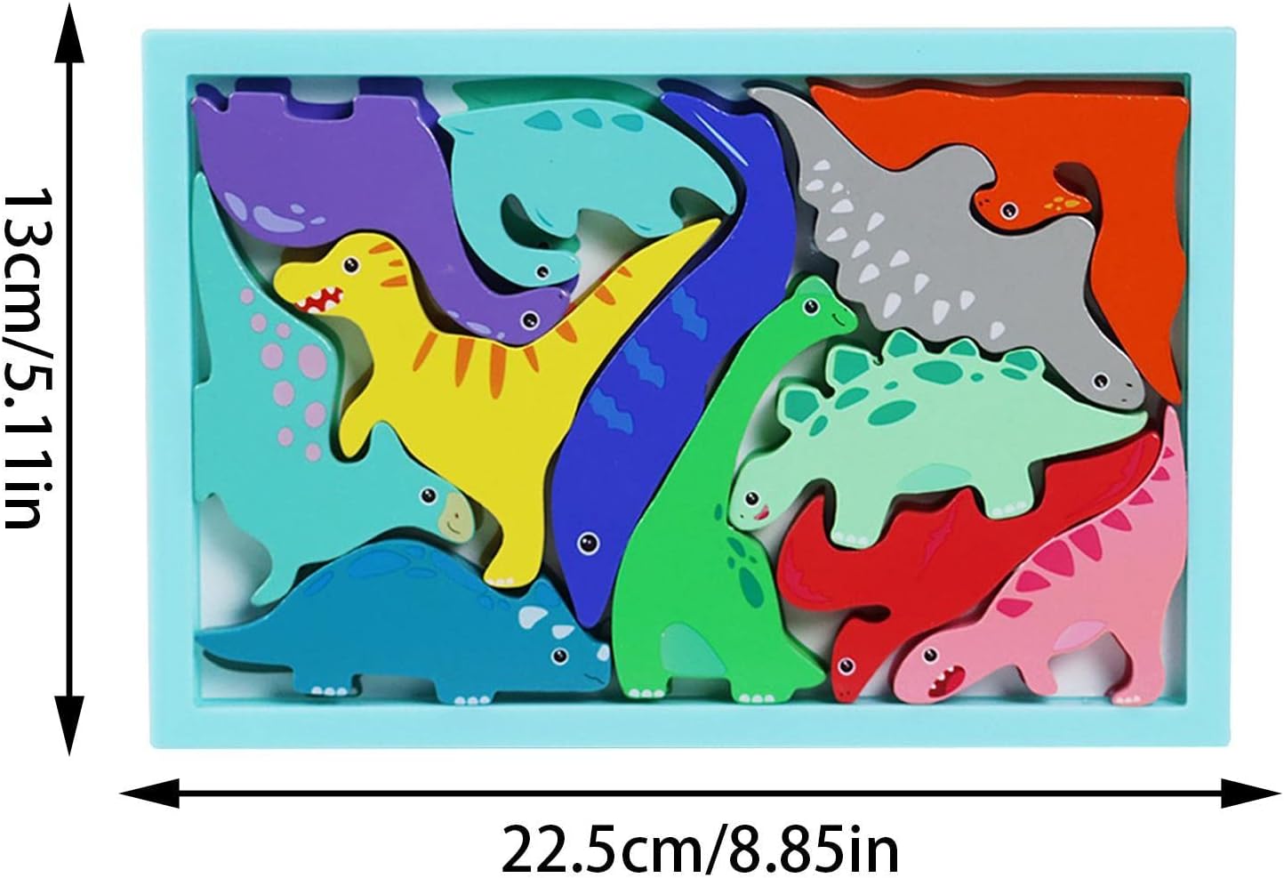 3D Assembling Puzzle Board Random Design