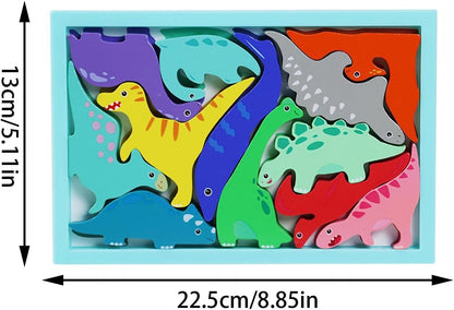 3D Assembling Puzzle Board Random Design
