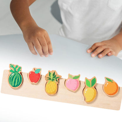 ATORSE™ Puzzle Matching Board Toy Desktop Game for Preschool 1 2 3+ Year Old Fruit|Toys & Hobbies | Educational | Other Educational Toys