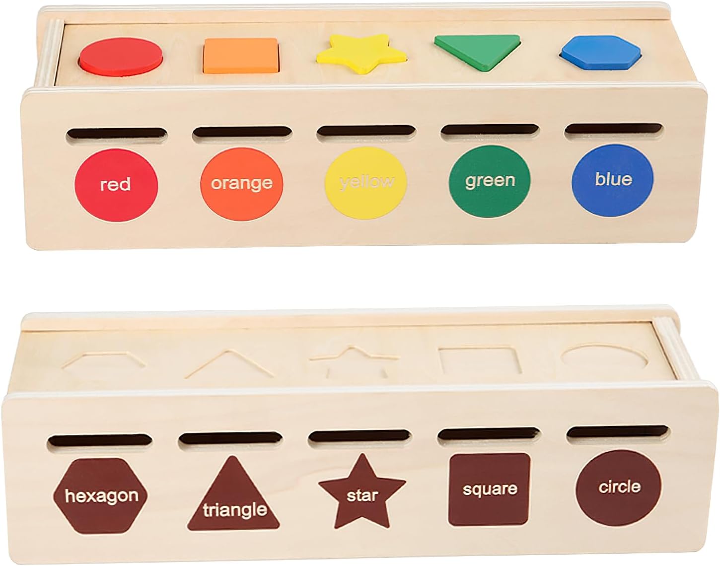 Wooden Color & Shape Sorting – A Fun and Educational Toys