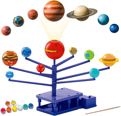 Kit de bricolaje de proyector planetario y planetas giratorios STEM - 553