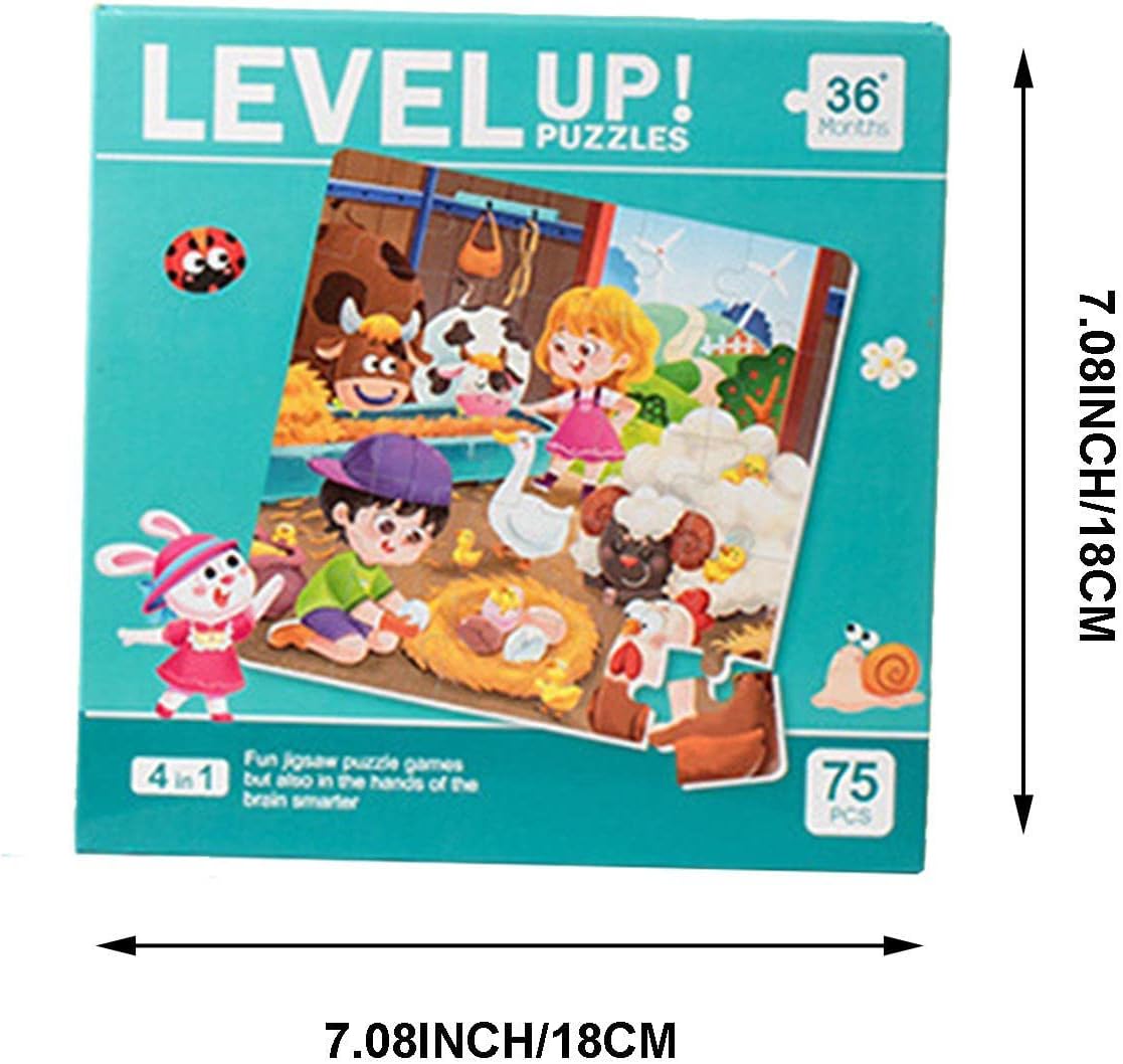 Rompecabezas magnéticos para niños | Juguete magnético - El Dibujo 4 en 1 desarrolla Habilidades, estimula el Cerebro, Disfruta aprendiendo para Picnic, Comedor, automóvil, avión