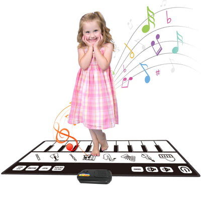 Fidtoy Musical Piano Dance Mat – Interactive Floor Music Toy for Kids