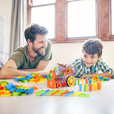 Domino Train™ | Jeu de dominos sans frustration - Poseur de dominos automatique