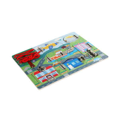 THE STYLE SUTRA Tableau d'activités sensoriel pour enfants de 2, 3, 4, 5 ans garçons filles
