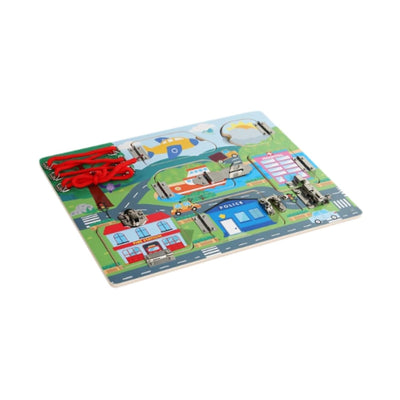 THE STYLE SUTRA Tableau d'activités sensoriel pour enfants de 2, 3, 4, 5 ans garçons filles