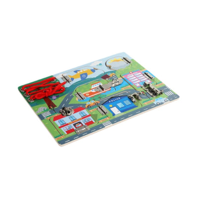 THE STYLE SUTRA Tableau d'activités sensoriel pour enfants de 2, 3, 4, 5 ans garçons filles
