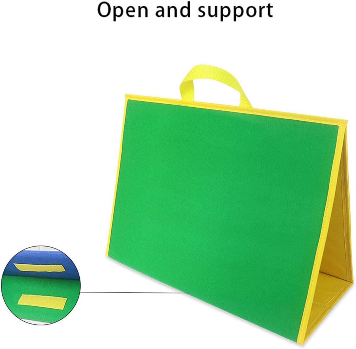 fieltro para aula, tablas enseñanza plegables doble cara, historias para preescolar, Montessori Education Storytelling Naixue