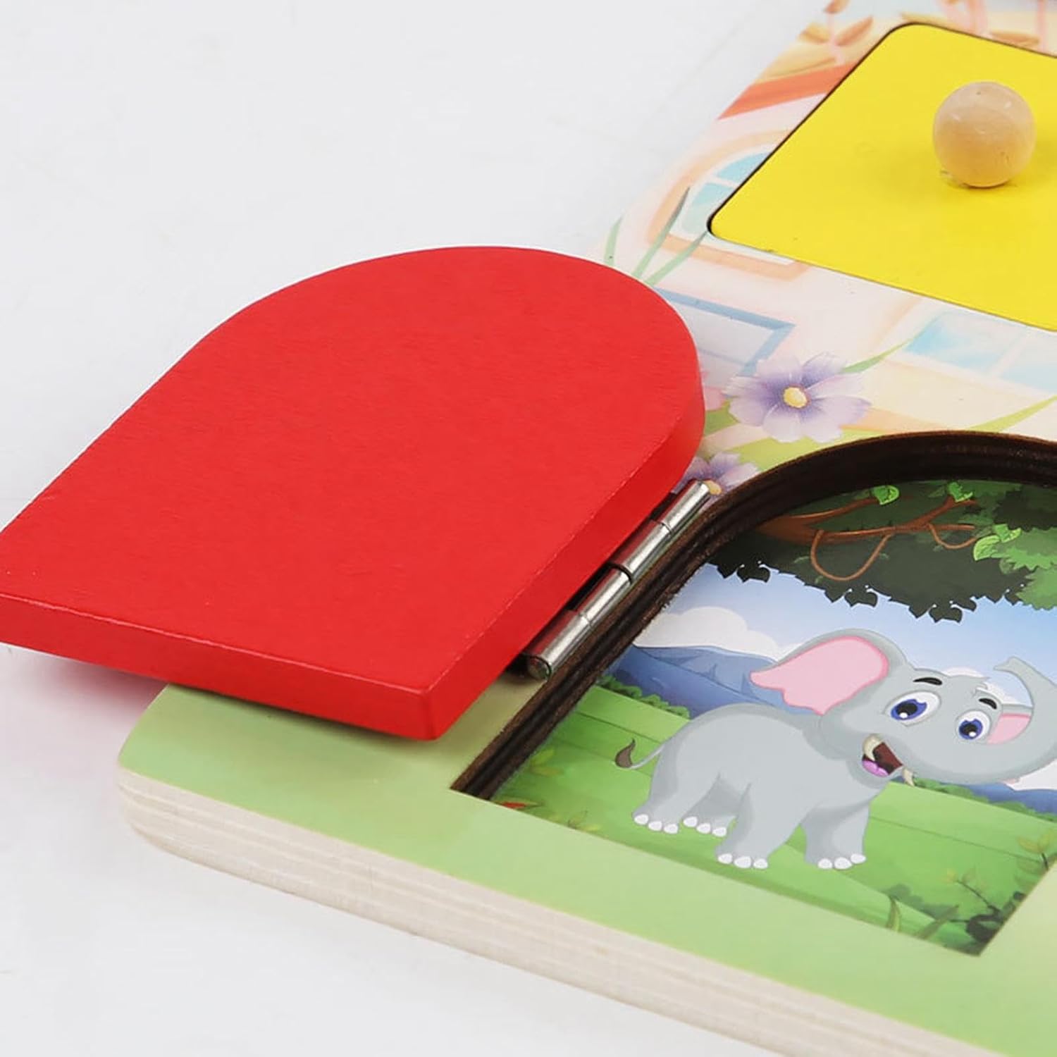 ATORSE Busy Boards Developmental Montessori Board for Preschool Activities Boy Girl