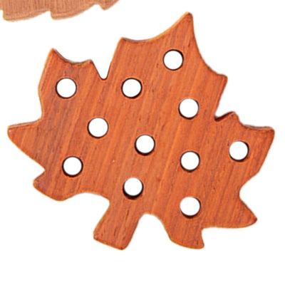 3 Piezas de Juguetes de Madera para Enhebrar Montessori para Regalo de Cumpleaños Estilo B