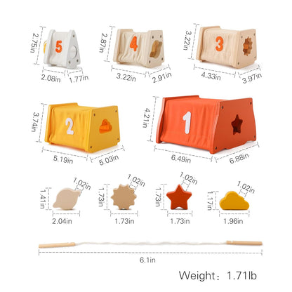 OESSUF Stacking Toy, Nesting Box Montessori Toys