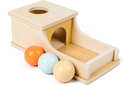 Fidtoy Montessori Object Permanence Box for Toddlers 6-36 Months Educational Fine Motor Toy
