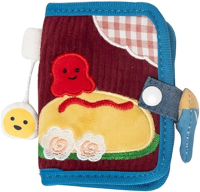 Cute Canvas Wallet for Women - Small Card Holder & Coin Purse, Denim/Corduroy Mini Wallet with Cartoon Print, Wallet for Travel, Gift for Her