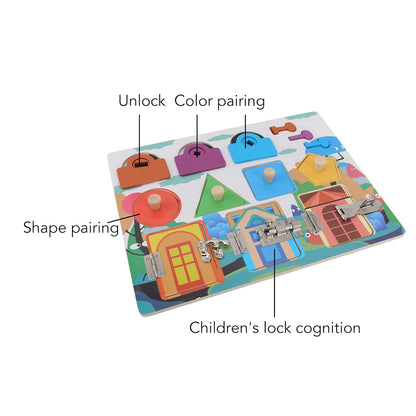 Wedinard Busy Job Board, Busy Job Board for Kids Educational DIY for Entertainment