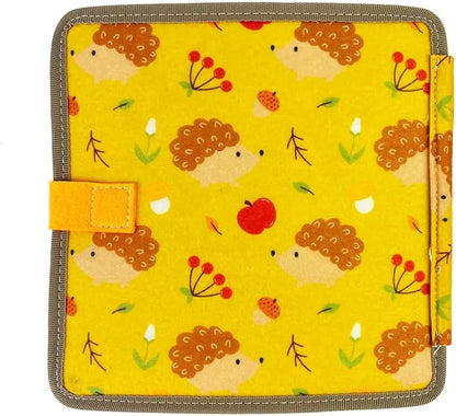 Generisch Felt Book Children from 1 Year, Montessori Toy from 1 Year, Felt Book Baby, Felt Book Montessori from 2 Years, Fabric Book Baby, Felt Book with a Deer, Montessori Book, Busy Board from 1