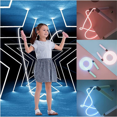 GlowRope – Uniek & Energiek – Lichtgevend Springtouw