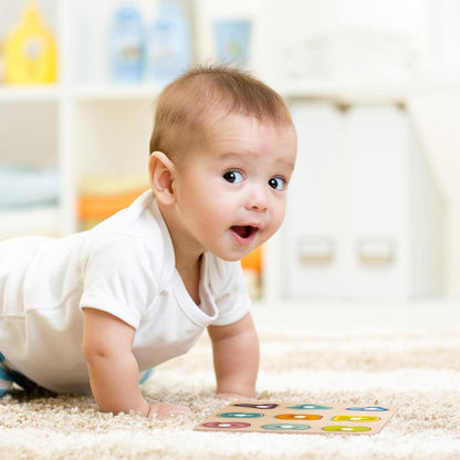 Wooden Number Puzzles, Number/Shape Educational Puzzle Toy Board, Shape Sorting Toys, Preschool Learning Activities for Toddlers Kid Delr